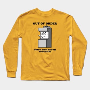 Out Of Order Long Sleeve T-Shirt